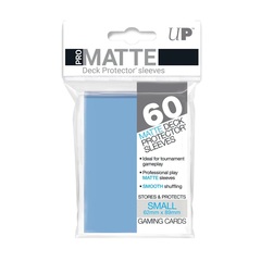 Ultra Pro - 60ct Pro-Matte Light Blue Small Deck Protectors (New Packaging)