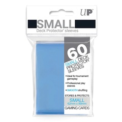 Ultra Pro - 60ct Pro-Gloss Light Blue Standard Deck Protector Sleeves (New Packaging)