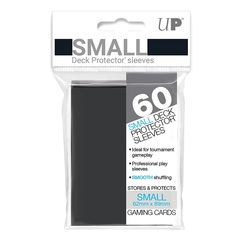 Ultra Pro - 60ct Pro-Gloss Black Standard Deck Protector Sleeves (New Packaging)