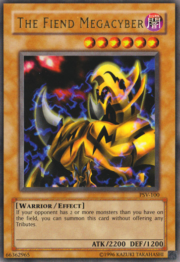 The Fiend Megacyber - PSV-100 - Ultra Rare - Unlimited Edition