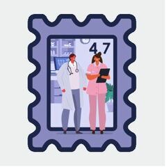 World Health Day Stamp