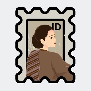 Hari Kartini Stamp