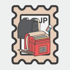 School Entrance Ceremony Stamp