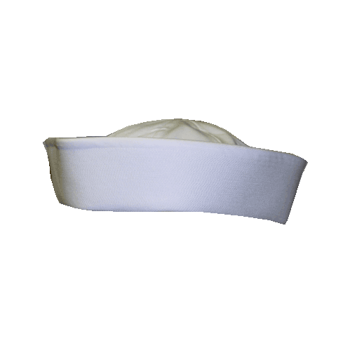 White Service Hat, Navy