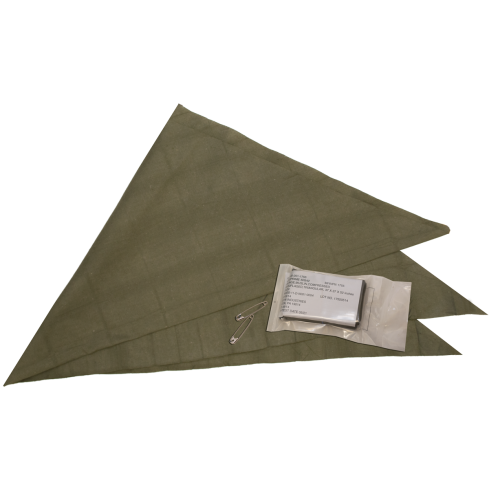U.S. G.I. Triangular Muslin Bandage, 4 Pack