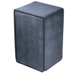 Ultra Pro - Suede Collection: Alcove Tower Flip Deck Box - Sapphire Blue