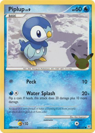 [DEPRECATED] Piplup - 93/130  - Oversized Promo