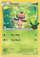 [DEPRECATED] Chespin - XY01  - Oversized Promo