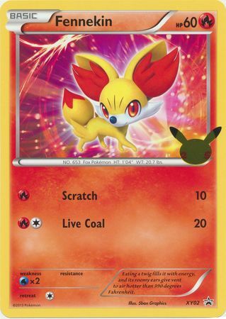 [DEPRECATED] Fennekin - XY02  - Oversized Promo