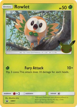 [DEPRECATED] Rowlet - SM01  - Oversized Promo