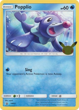 [DEPRECATED] Popplio - SM03  - Oversized Promo