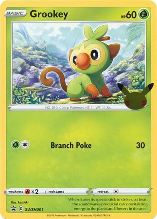 [DEPRECATED] Grookey - SWSH001  - Oversized Promo