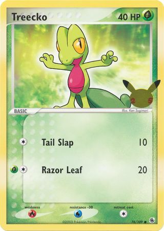 [DEPRECATED] Treecko - 76/109  - Oversized Promo