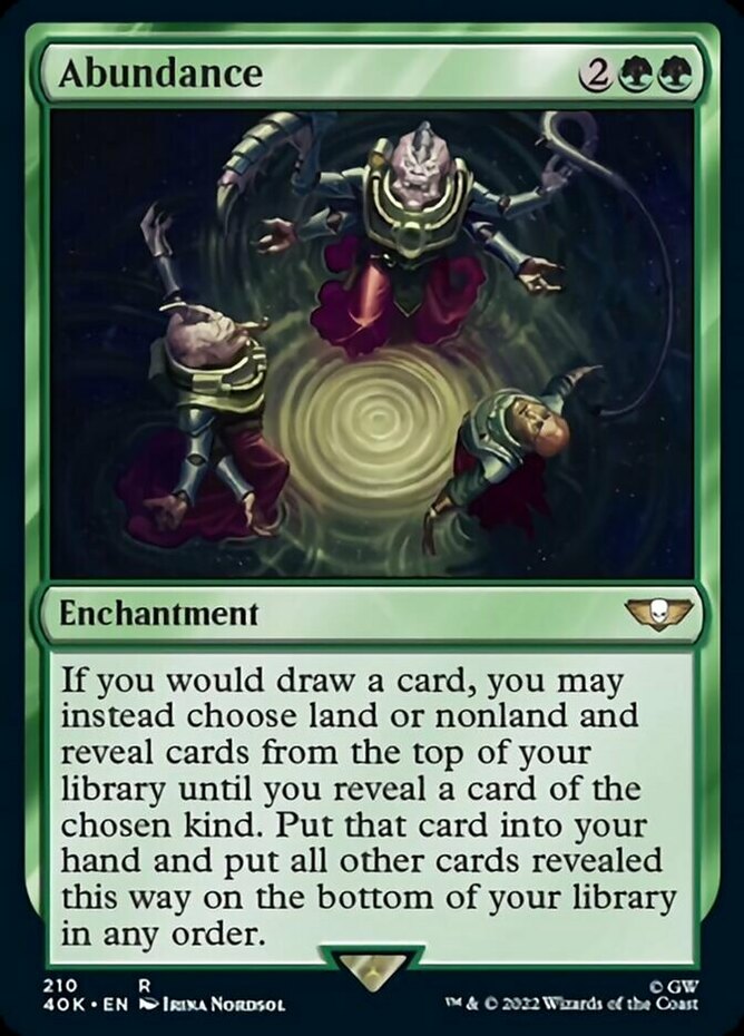Mint/Near-Mint, English - 4 x MTG Abundance Commander: Universe
