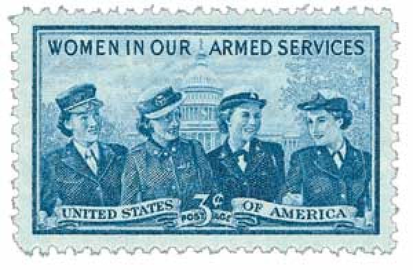 Service Women Stamp