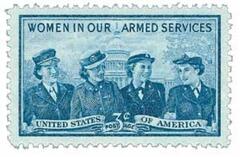 Service Women Stamp