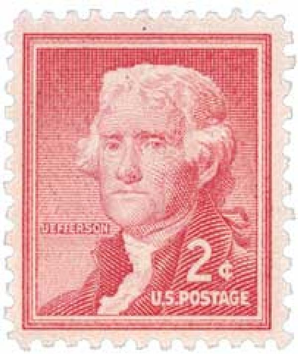 Liberty Series - 2¢Thomas Jefferson