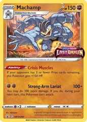 Machamp SWSH243 Holo Promo - Lost Origin Prerelease