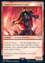 Chaos Terminator Lord - Surge Foil