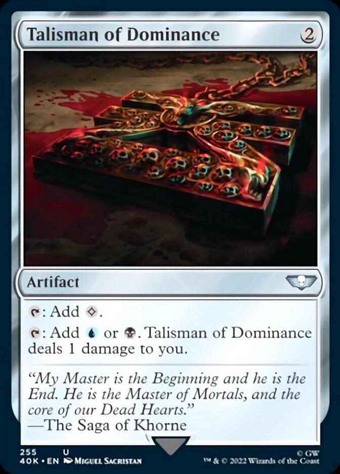 Talisman of Dominance (255) - Surge Foil