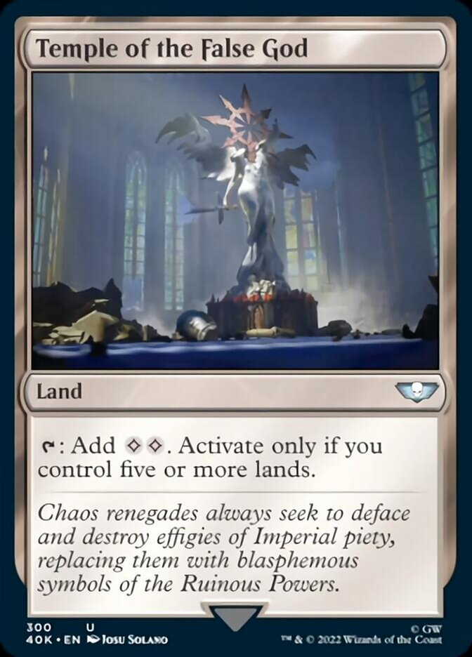 Temple of the False God - Surge Foil