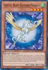 Crystal Beast Sapphire Pegasus - SDCB-EN007 - Common - 1st Edition