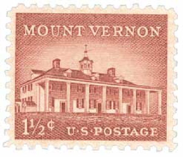 Liberty Series - 1 1/2¢ Mount Vernon