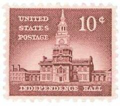 1956 Liberty Series - 10¢ Independence Hall