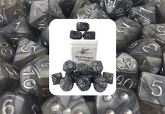 Set of 15 Steel Dragon Shimmer - Sets & Singles Dice