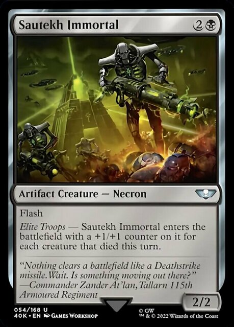 Sautekh Immortal - Surge Foil