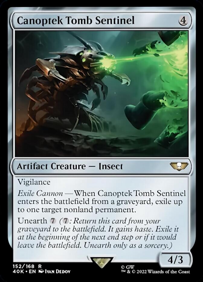 Canoptek Tomb Sentinel - Surge Foil