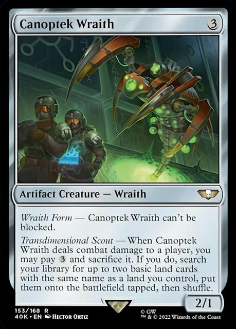 Canoptek Wraith - Surge Foil