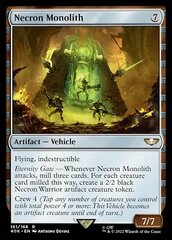 Necron Monolith - Surge Foil