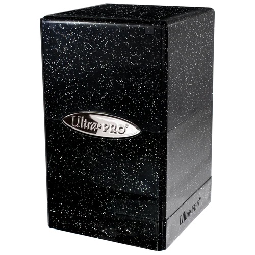 Ultra Pro - Satin Tower Glitter Black