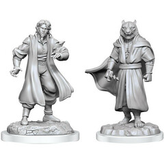 Critical Role Minis - Human Sorcerer Merchant & Tiger Demon (Wave 3)