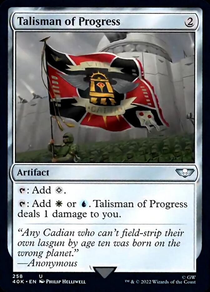 Talisman of Progress