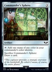 Commander's Sphere (233) - Surge Foil