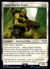 Space Marine Scout - Surge Foil