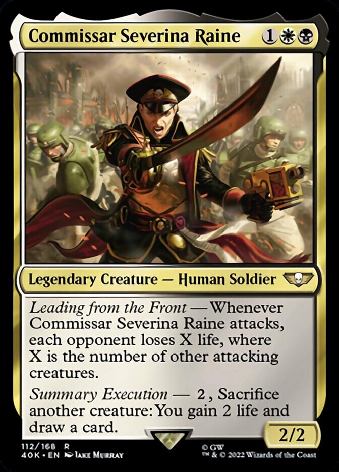 Commissar Severina Raine - Surge Foil