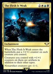 The Flesh Is Weak - Surge Foil