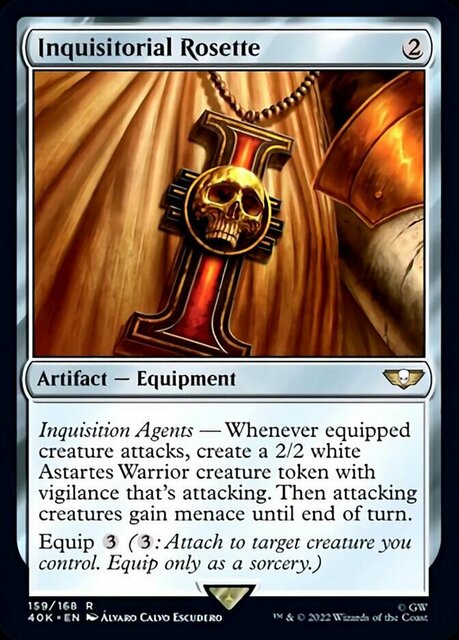 Inquisitorial Rosette - Surge Foil