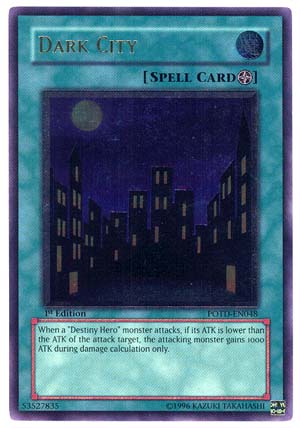 Dark City - POTD-EN048 - Ultimate Rare - Unlimited Edition