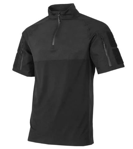 Mens Mission Made Short Sleeve Combat Shirt (Black)