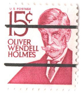 Prominent American: Oliver Wendell Holmes - precancel