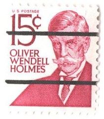 Prominent American: Oliver Wendell Holmes - precancel