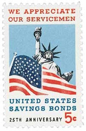 We Appreciate Our Servicemen, U.S. Savings Bonds