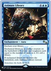 Animate Library - Foil - The List