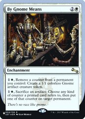 By Gnome Means - Foil - The List