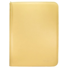 Ultra Pro - Vivid 9-Pocket Zippered PRO-Binder - Yellow