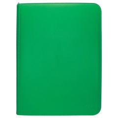 Ultra Pro - Vivid 9-Pocket Zippered PRO-Binder - Green